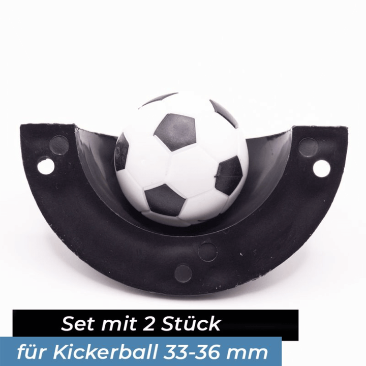Balleinwurfschale für Kickertisch Detail für Ball