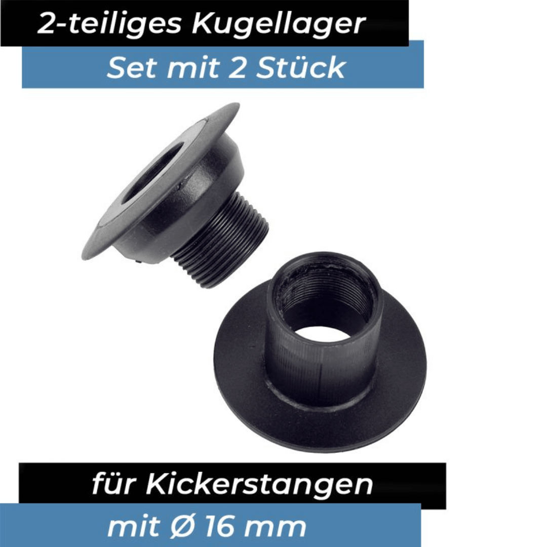 Kugellager Bandito für Kickerstange Universal 2-teilig Detail