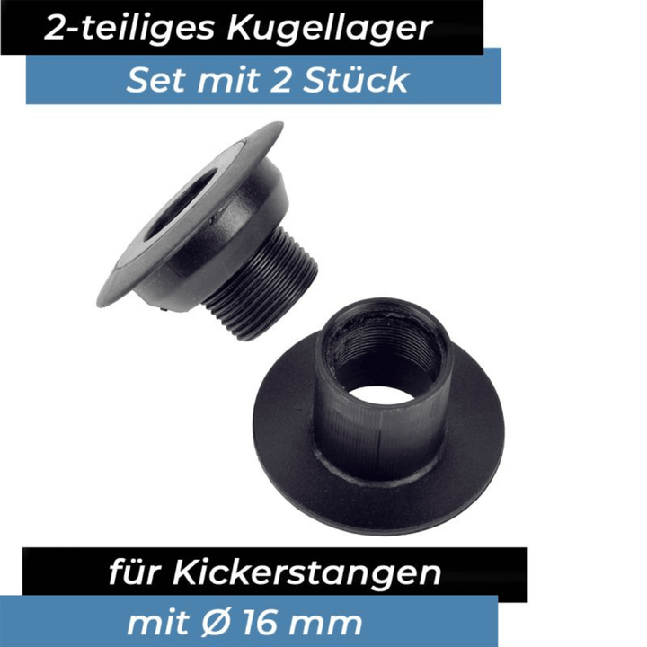 Kugellager Bandito für Kickerstange Universal 2-teilig Detail