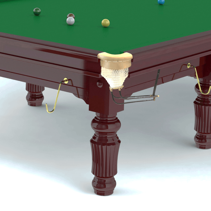 Snooker Netz mit Ballablaufschiene Anwendung