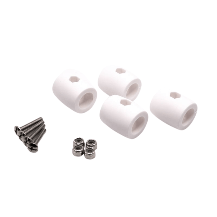 Stellring Kunststof weiß für Kickerstange 16mm