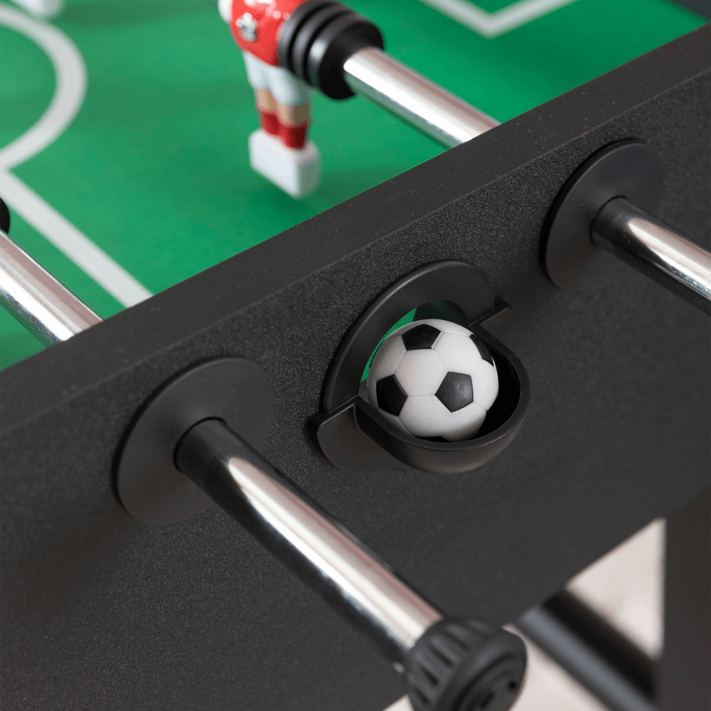 Tischkicker BigFun Schwarz Balleinwurf