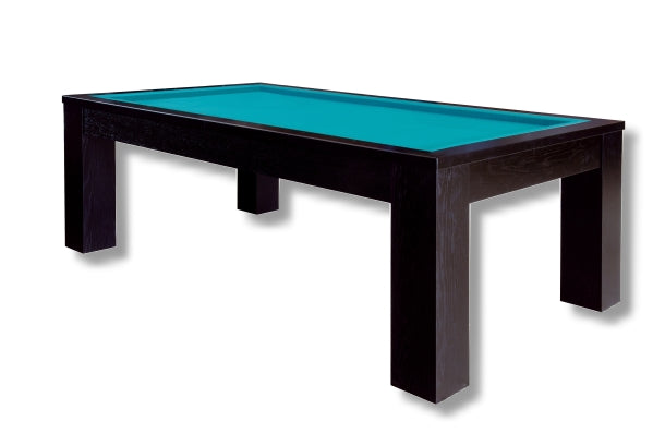 Karambol Billardtisch Trento mit italienischer Schieferplatte &amp; Profi-Vollgummibanden – Massivholz Carom-Tisch Made in Europe.
